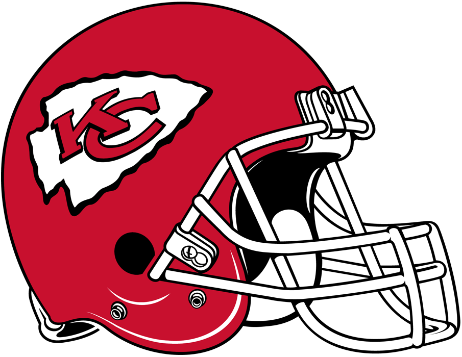 Kansas City Chiefs 1974-Pres Helmet Logo t shirt iron on transfers...